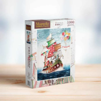 MAGNOLIA Puzzle Slobodná loď 1000 dielikov
