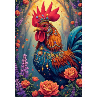ALIPSON Puzzle Tajná kohútia záhrada 1000 dielikov