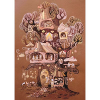MAGNOLIA Puzzle Továreň na sladkosti 1000 dielikov