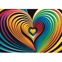 YAZZ Puzzle V srdci 1000 dielikov