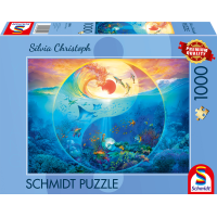 SCHMIDT Puzzle V krajine morských živočíchov 1000 dielikov