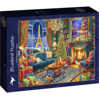 BLUEBIRD Puzzle Vianoce v Paríži 1000 dielikov
