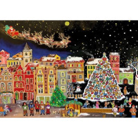 MAGNOLIA Puzzle Vianočný čas 1000 dielikov