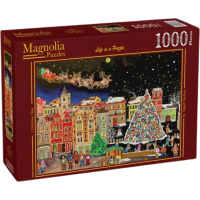 MAGNOLIA Puzzle Vianočný čas 1000 dielikov