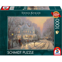 SCHMIDT Puzzle Vianočné stretnutie 1000 dielikov