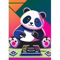 YAZZ Puzzle Veselá panda 1000 dielikov