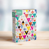 YAZZ Puzzle Zábavné trojuholníky 1000 dielikov