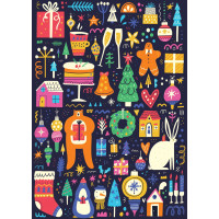 YAZZ Puzzle Zimné prázdniny 1000 dielikov
