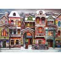 MAGNOLIA Puzzle Zimný večer 1000 dielikov