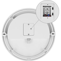 Solight LED vonkajšie osvetlenie, nastaviteľná teplota svetla - 3CCT, 15/18/20W, 1800lm, 22cm, 2v1 - biely a čierny kryt