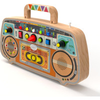 2Kids Toys Activity board Drevené FM rádio