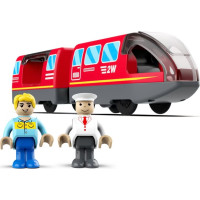 2Kids Toys Elektrický mestský vlak červený