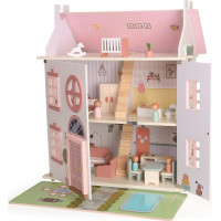 2Kids Toys Domček s bábikami ružový