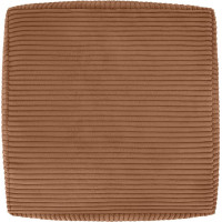 Taburet CHILL SPOT Velvet Stripes 45x45x25 cm - medený