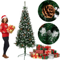 Vianočný stromček NATALE so šiškami 220 cm