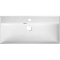 Aqualine PARLA keramické umývadlo 80x38cm, biela 9980