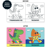 Mudpuppy Knižka na kúpanie Dinosaury