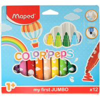 Popisovače pre deti 1+ Maped - 12ks