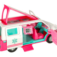 Ambulancie mobilnej nemocnice pre bábiky s príslušenstvom