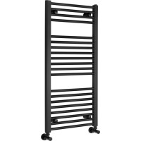 Aqualine DIRECT vykurovacie teleso s bočným pripojením 450x960mm, čierna mat ILR94B Aqualine DIRECT vykurovacie teleso s bočným pripojením 450x960mm, čierna mat ILR94B