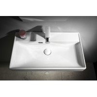 Aqualine PARLA keramické umývadlo 65x38cm, biela 9965