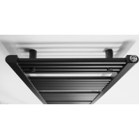 Aqualine DIRECT vykurovacie teleso s bočným pripojením 450x1320mm, čierna mat ILR34B