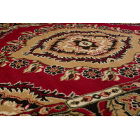 Kusový koberec ATLAS classic - béžový/červený, 180x250 cm