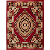 Kusový koberec ATLAS classic - béžový/červený, 180x250 cm