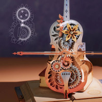 RoboTime 3D skladačka hracej skrinky Kúzelné violončelo (mechanický pohon)