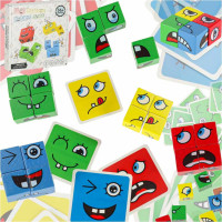 Montessori kreatívne bloky - Emócie