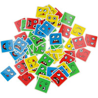 Montessori kreatívne bloky - Emócie