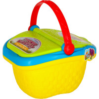 Piknikový kôš s príslušenstvom - Ovocie a nápoje