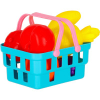 Piknikový kôš s príslušenstvom - Ovocie a nápoje