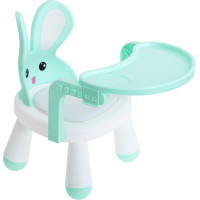 Stolička na kŕmenie a hranie Zajačik - mätová