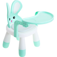 Stolička na kŕmenie a hranie Zajačik - mätová