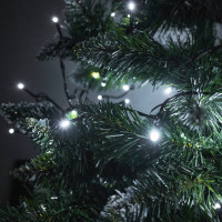 LED svetelná reťaz 10m 100LED studená biela