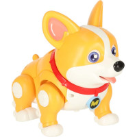 Interaktívny robot pes Corgi so svetlom a zvukom