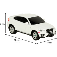 RC auto 1:24 BMW X6 - biele