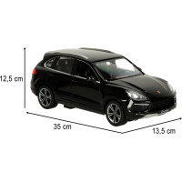 RC auto 1:14 Porsche Cayenne Turbo - čierne