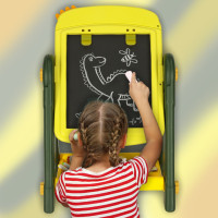 Magnetická obojstranná tabuľa - Dinosaurus