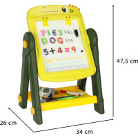 Magnetická obojstranná tabuľa - Dinosaurus