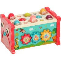 Zmyslová hračka Magic box 8v1 - ružová