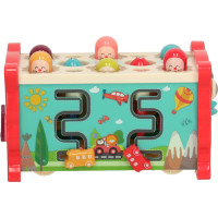 Zmyslová hračka Magic box 8v1 - ružová