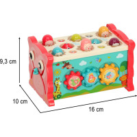 Zmyslová hračka Magic box 8v1 - ružová