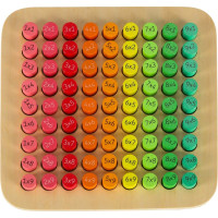 Vzdelávacia drevená násobilka