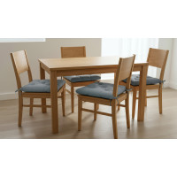 Prošívaný podsedák SILLA 40x40 cm - šedý