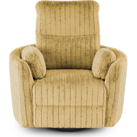 Rozkládací polohovací křeslo PEGAS - hořčicově žluté