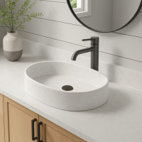 Umyvadlová baterie REA LUNGO - vysoká - titanová