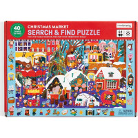 Mudpuppy Puzzle Hledej a najdi Vánoční trh