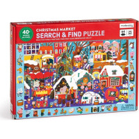 Mudpuppy Puzzle Hledej a najdi Vánoční trh